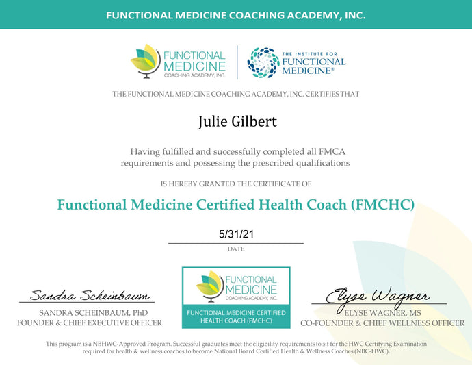 Functional Medicine Health Coaching Updates...Stay Tuned!