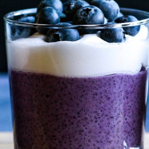 Blueberry Lemon Pudding