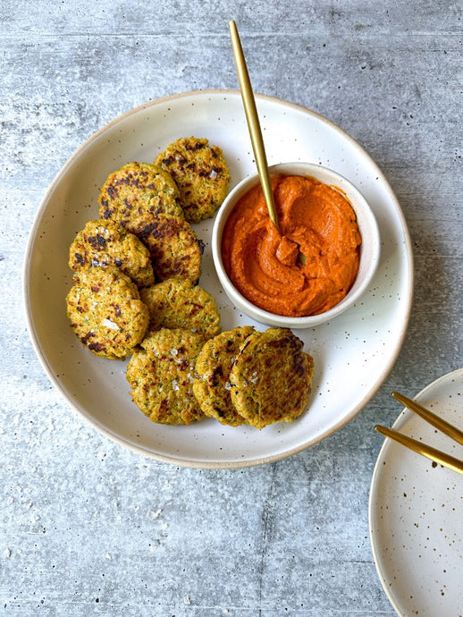 Sweet Potato, Dill, and Zucchini Chicken Patty