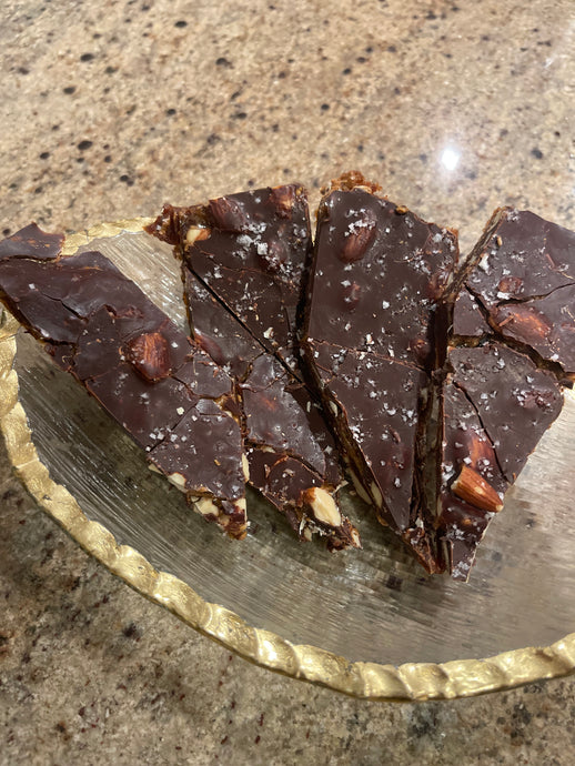 Chocolate Almond Date Slab