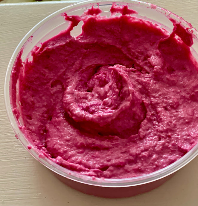 Heart Beet Hummus! ~ It's sooo  delicious!