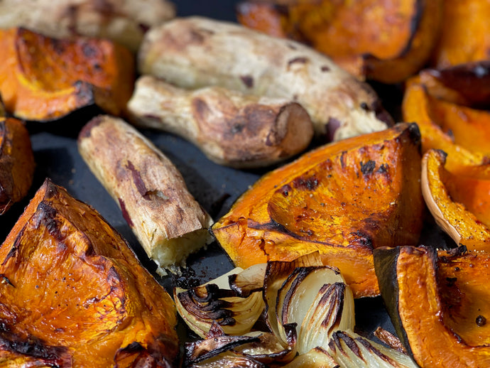 Roast Kumara (Sweet Potato) and Pumpkin Frittata