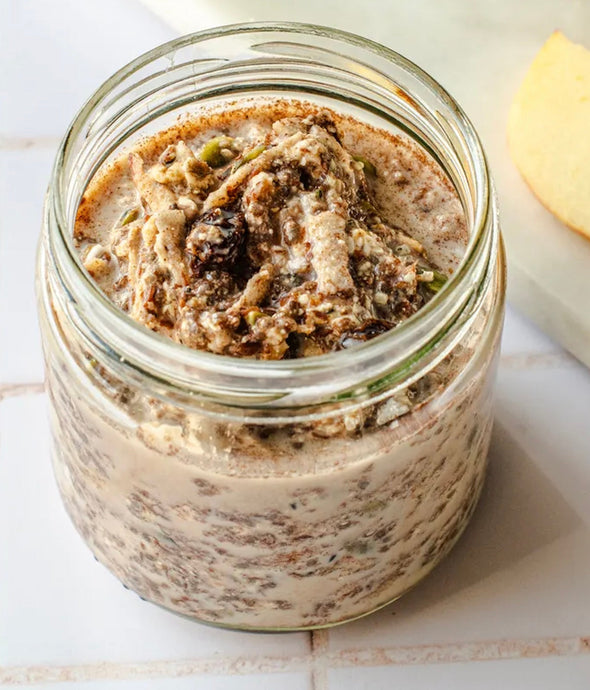Apple Pie Overnight Oats