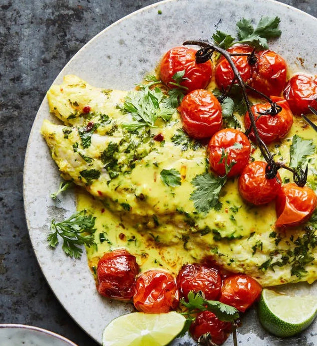 Coconut Fish and Tomato Bake