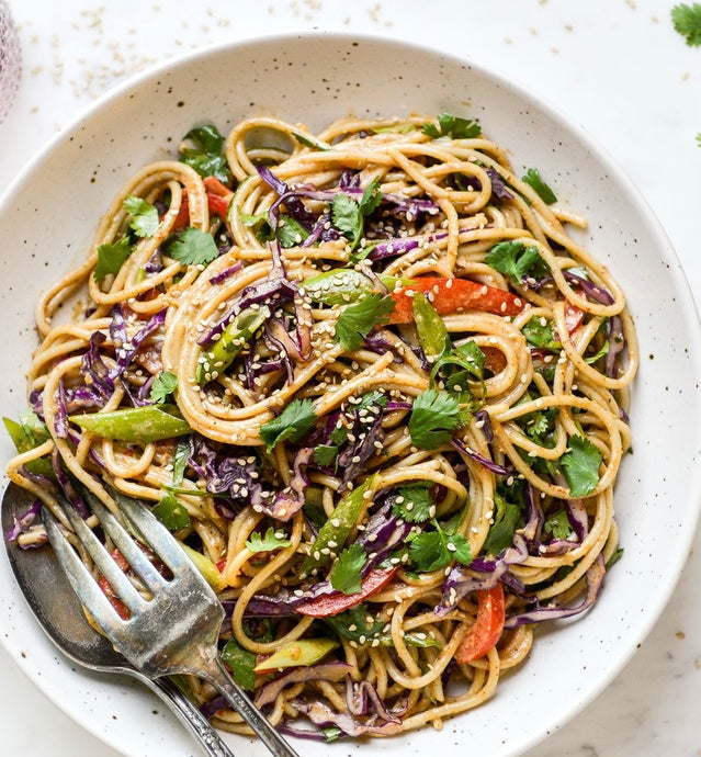 Sesame Noodles with Ginger