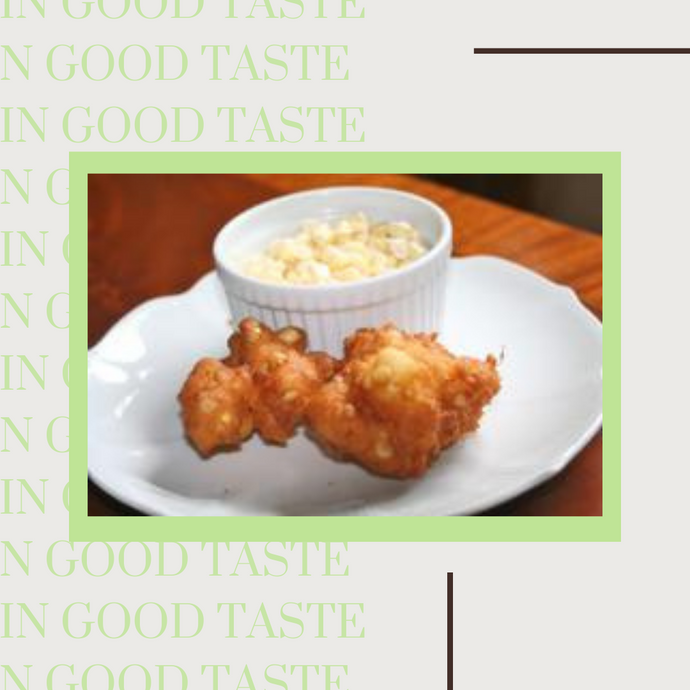 Grown Up Hushpuppies (aka Corn Fritters with Lime) 