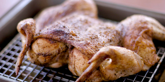 Roast Chicken with Mediterranean Spice Rub