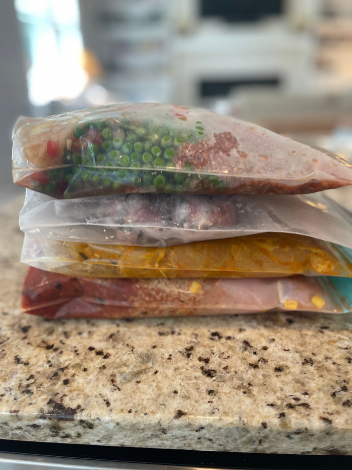 Fresh to Freezer to Table! 20 meals for Crockpot, Instapot and/or Oven/Stovetop