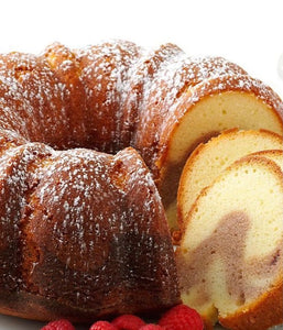 Raspberry Pound Cake