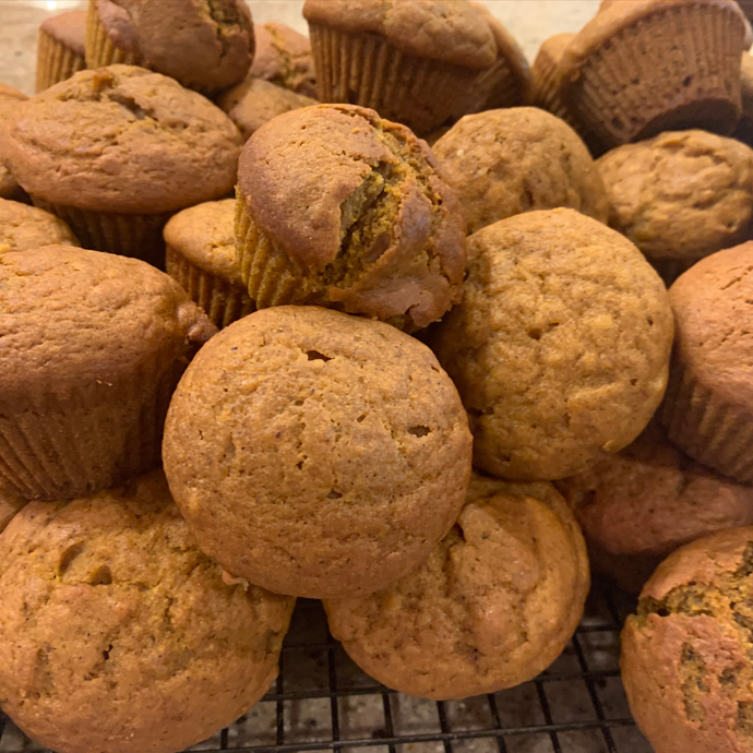 Pumpkin Muffins ~ From the freezer