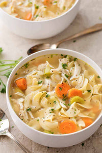 Classic Chicken Noodle Soup ~ From the Freezer