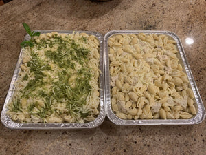 Pesto Pasta Bake  with Roasted Cherry Tomatoes~ From the Freezer