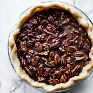 Salted Maple Pecan Pie